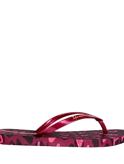 Dámske žabky Ipanema Animal Print, ružové, 83846-BP657