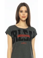 Dámska nočná košeľa s krátkym rukávom Cheerleading