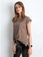 Bavlnené tričko Feel Good brown (4833.36X) Bavlnené tričko Feel Good brown (4833.36X)