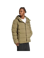 Pánske oblečenie adidas Helionic Climawarm Hoodie Olive JX0580