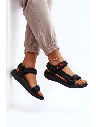Damskie Sandały Lee Cooper LCW-24-34-2615 Czarne