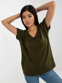 Dámske tričko RV TS 4832.30 khaki