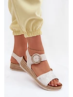 Dámske sandále Inblu RV000013 Beige