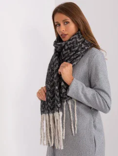 Šatka AT SZ 23125.75 čierna a béžová