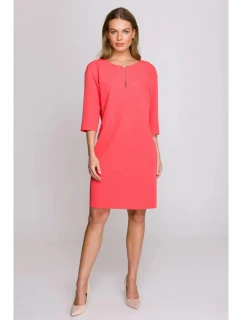 Dámske šaty S394 Coral - Stylove