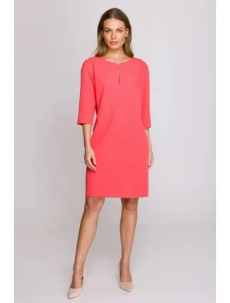 Dámske šaty S394 Coral - Stylove