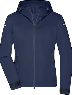 Daiber JN 1179 Dámska outdoorová softshellová bunda 02.1179 námornícka modrá