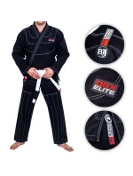 Kimono / GI na tréning BJJ - čierne DBX ELITE A0 + PAS A0
