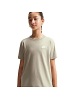 Detské tričko Nike Sportswear zelené FZ5177 304 Detské tričko Nike Sportswear zelené FZ5177 304