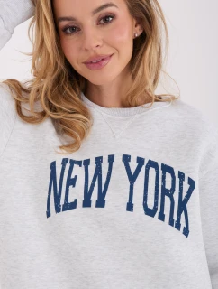 WT BL mikina A1062.29 svetlo šedá