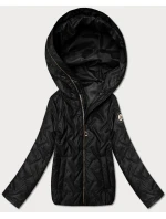 Dámska tenká prešívaná bunda Goodlookin Black (B8573-1)