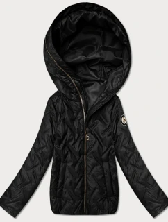 Dámska tenká prešívaná bunda Goodlookin Black (B8573-1)