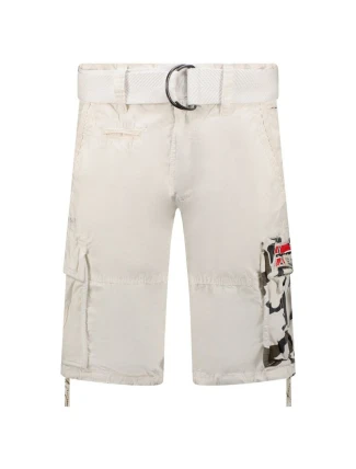 Geografické Nórsko Pasteque EO 063 M SX1425H/GNO-Biele šortky