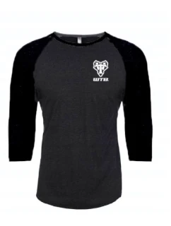 WTB RAGLAN tričko s dlhým rukávom sivé čierne L