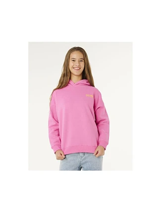 Dievčenská mikina RIP CURL Surf Puff Hood-Girl, ružová Dievčenská mikina RIP CURL Surf Puff Hood-Girl, ružová