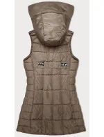 Dámska mikina s kapucňou S'West Dark Beige (B8225-12) Dámska mikina s kapucňou S'West Dark Beige (B8225-12)