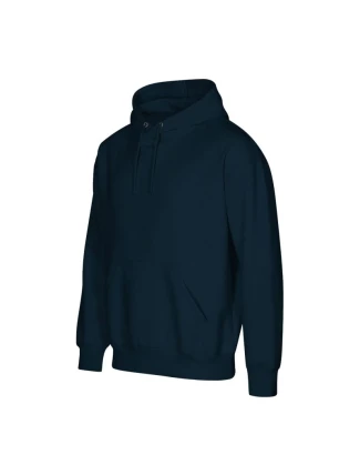 Unisex mikina s kapucňou Cloud (GOTS) (tmavomodrá)