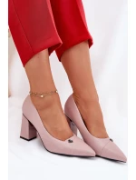Elegantné lodičky na podpätku Vinceza 62224 Pink Elegantné lodičky na podpätku Vinceza 62224 Pink