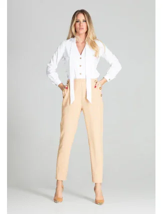 Dámska blúzka M700 biela - Figl