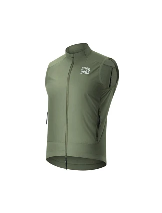 Rockbros vetruodolná vesta YDMJ003 jar/jeseň veľkosť S - zelená