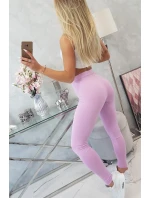 Brooklyn legíny nohavice svetlo fialovej