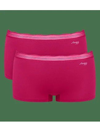 sloggi GO Blush Short 2P – Berry – SLOGGI Berry – SLOGGI sloggi GO Blush Short 2P – Berry – SLOGGI Berry – SLOGGI