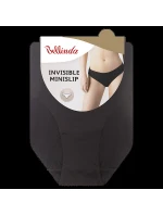 Dámske bezšvové nohavičky INVISIBLE MINISLIP - BELLINDA - čierna
