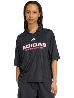 Dámske tričko adidas Tiro Q4 Polo black JN2749