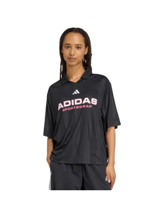 Dámske tričko adidas Tiro Q4 Polo black JN2749