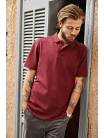 Daiber 8010 Pánske polo tričko z bio bavlny 02.8010 kobaltová modrá