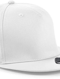 Beechfield B 610 5-panelová snapbacková čiapka 53.0610 biela