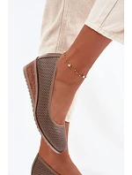 Dámske topánky na platforme Vinceza 58629 dark beige Dámske topánky na platforme Vinceza 58629 dark beige