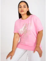 Tričko RV TS 7660.88P ružová