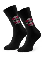 Ponožky k obleku - so vzorom 056