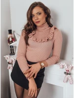 Dámsky sveter NOAH light pink FashionStreet MY1402 Dámsky sveter NOAH light pink FashionStreet MY1402