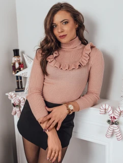 Dámsky sveter NOAH light pink FashionStreet MY1402