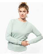 Kariban K 481 Dámska mikina s raglánovými rukávmi z bio bavlny 20.K481 storm grey