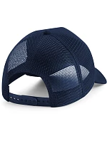 Beechfield B 643 5-panelová čiapka s klobúkom „Suede Snapback Trucker“ 53.0643 francúzska námornícka modrá