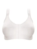 frontline otvorená športová podprsenka so zapínaním vpredu 5523 biela - Active