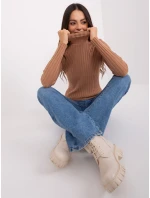 Jumper PM SW 1087.09 svetlohnedý