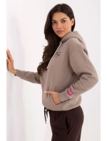 Mikina s kapucňou model 218213 Podúroveň