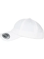 Flexfit 6245OC 6-panelová čiapka z bio bavlny 55.45OC biela Flexfit 6245OC 6-panelová čiapka z bio bavlny 55.45OC biela