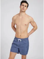 Pánske plavky F1GT15WD2R0 G8BU neón zelená - Guess