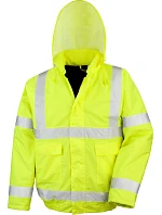 Result R 217X Bezpečnostná zimná bunda „Blouson“ 30.217X fluorescenčná žltá