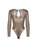 Dámske sexy body Soranna Teddy black and gold - Obsessive