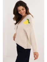 Sveter na gombíky model 200480 Taliansko Moda