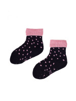 Dievčenské ponožky YO! SKS-0003G Froté, Zahrnuté 17-25