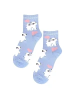 Dámske valentínske ponožky Wola W84.01P, 36-41