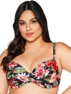 Vrchný diel plaviek 219 Kvetinový - AVA