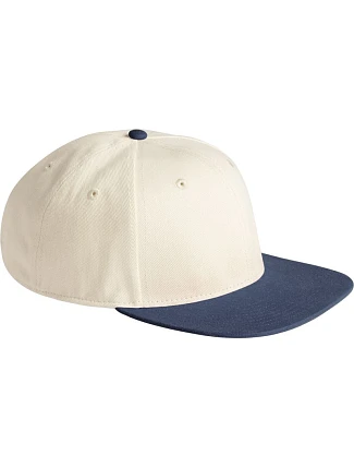 Beechfield B 662 6 panelová kontrastní kšiltovka 53.0662 natural/navy Beechfield B 662 6 panelová kontrastní kšiltovka 53.0662 natural/navy